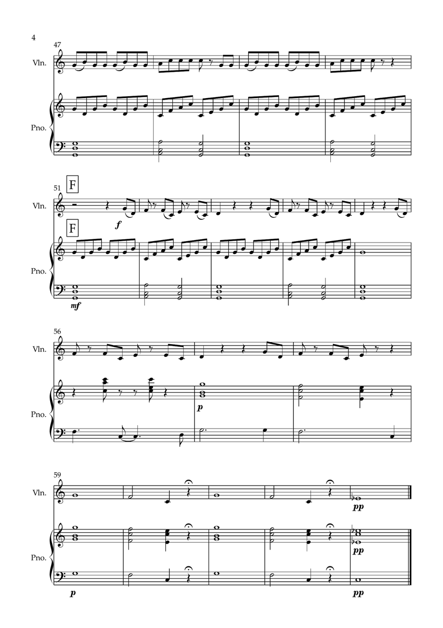 Orinoco Flow Orinoco Flow Violin Solo scores gallery preview page 4