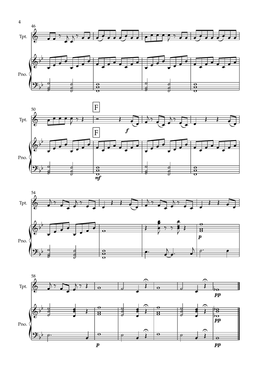 Orinoco Flow Orinoco Flow Trumpet Solo scores gallery preview page 4
