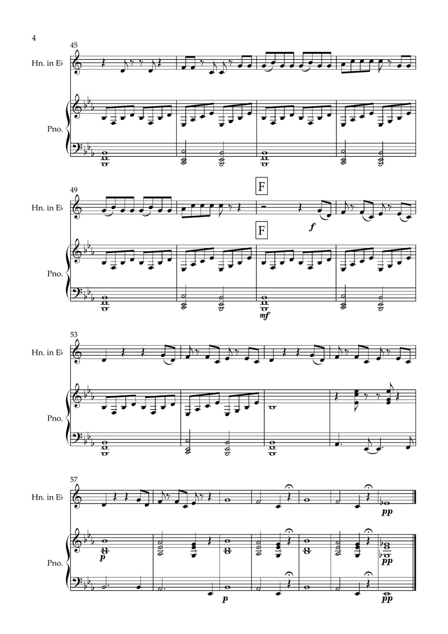 Orinoco Flow Orinoco Flow Horn scores gallery preview page 4