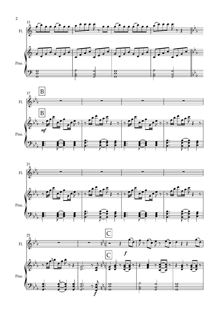 Orinoco Flow Orinoco Flow Flute Solo scores gallery preview page 2