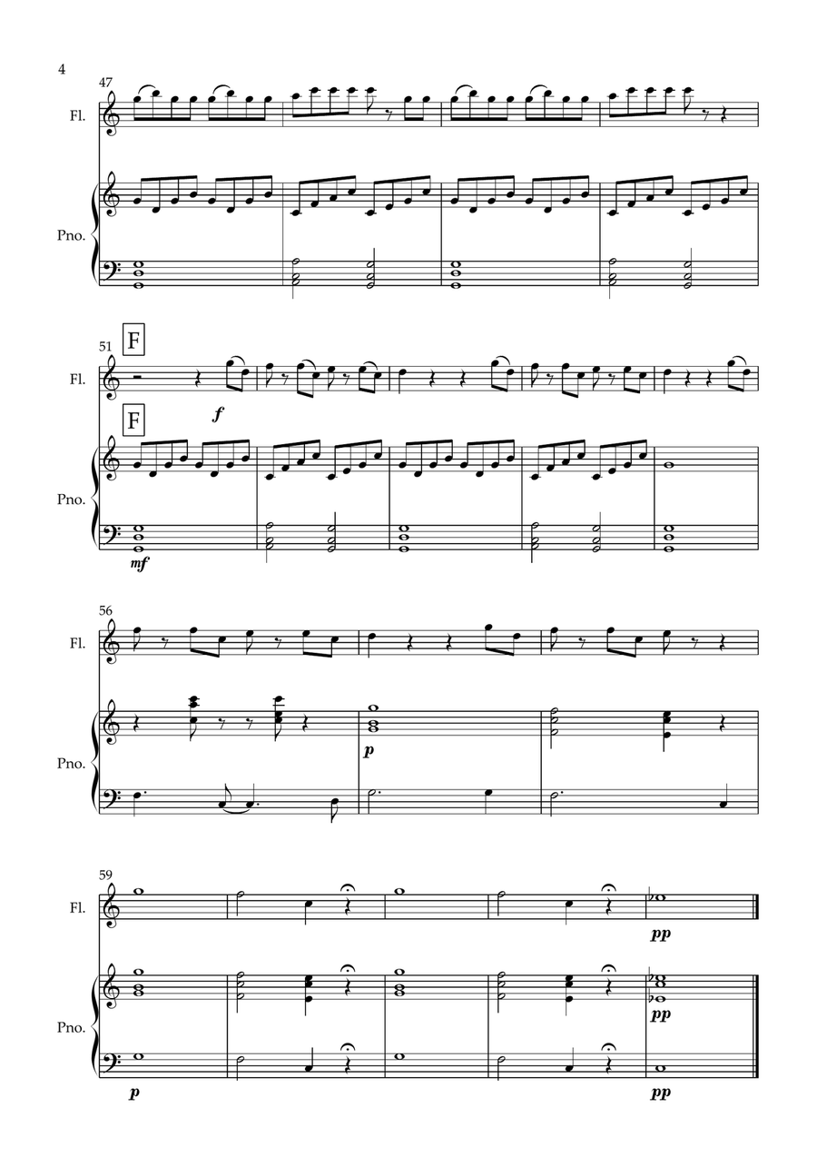 Orinoco Flow Orinoco Flow Flute Solo scores gallery preview page 4