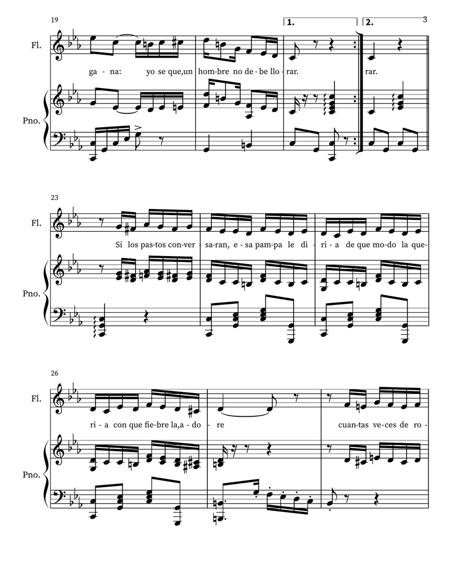 Tomo y obligo Tomo y obligo A Cappella scores gallery preview page 3