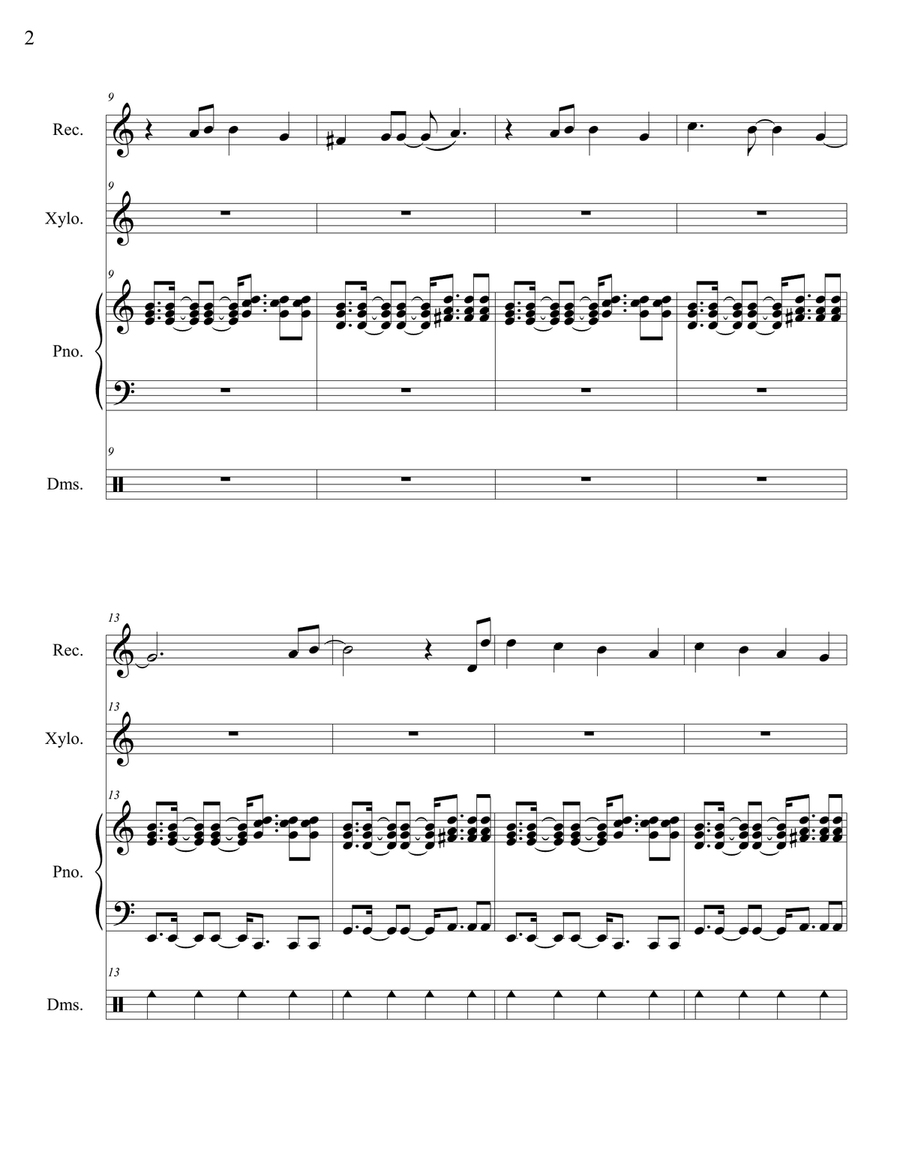 We Found Love Small Ensemble scores gallery preview page 6