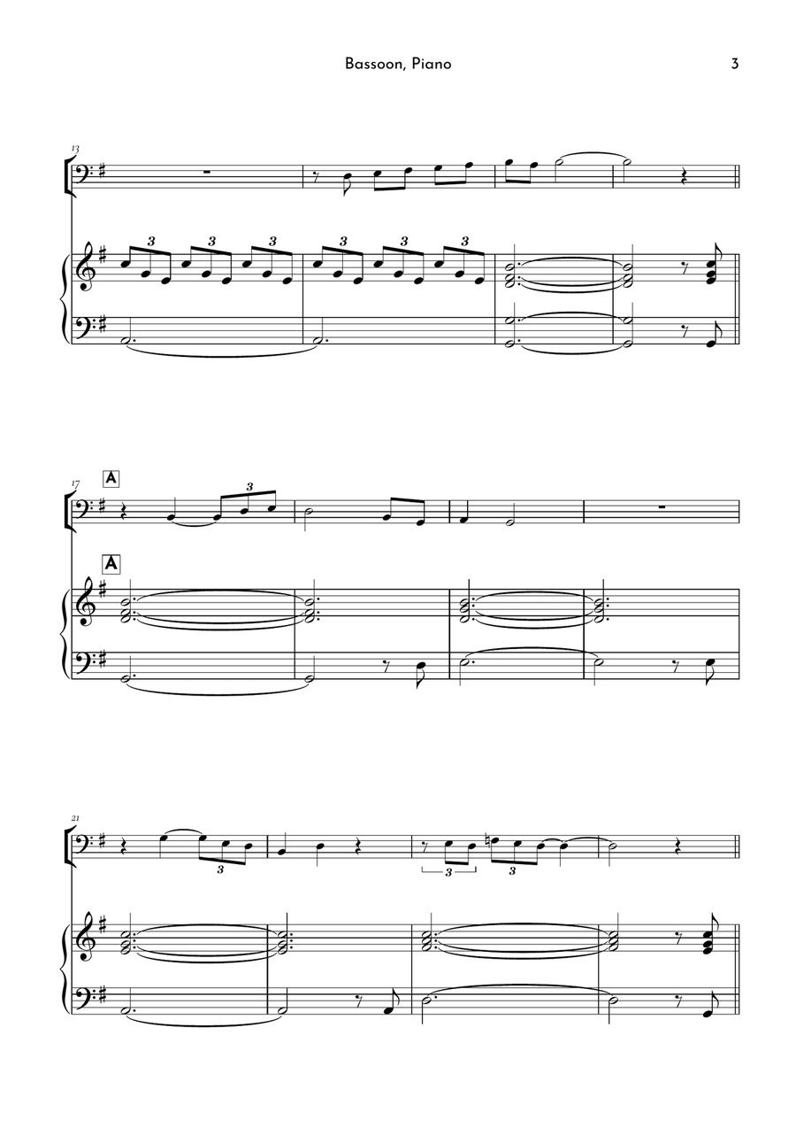 If I Ain't Got You If I Ain't Got You Bassoon scores gallery preview page 3