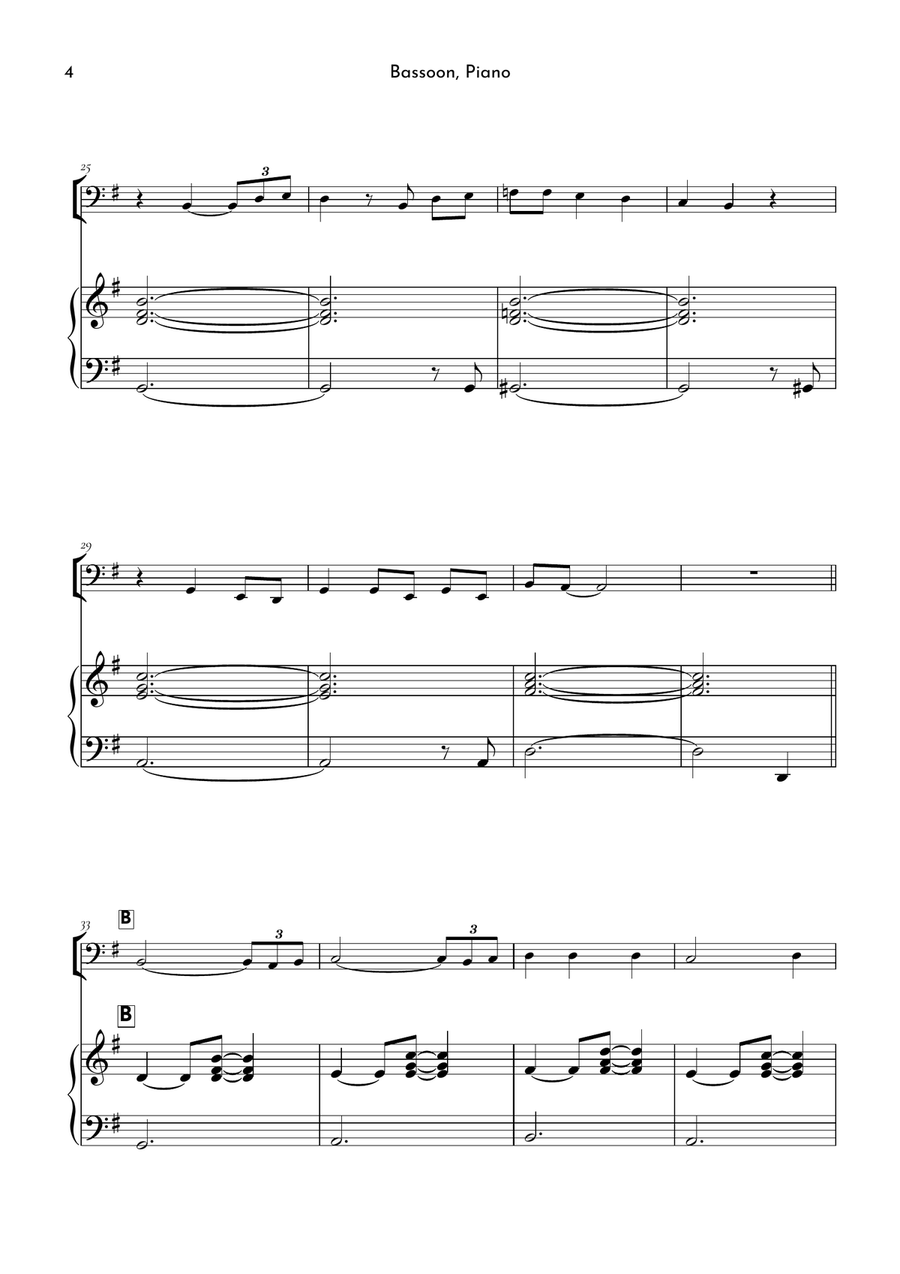 If I Ain't Got You If I Ain't Got You Bassoon scores gallery preview page 4