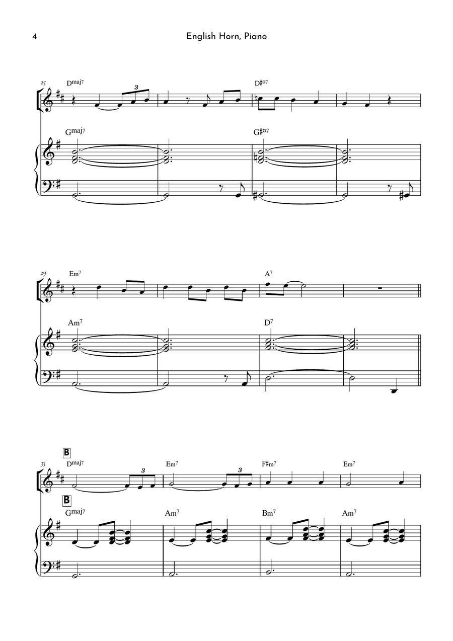 If I Ain't Got You If I Ain't Got You English Horn scores gallery preview page 4