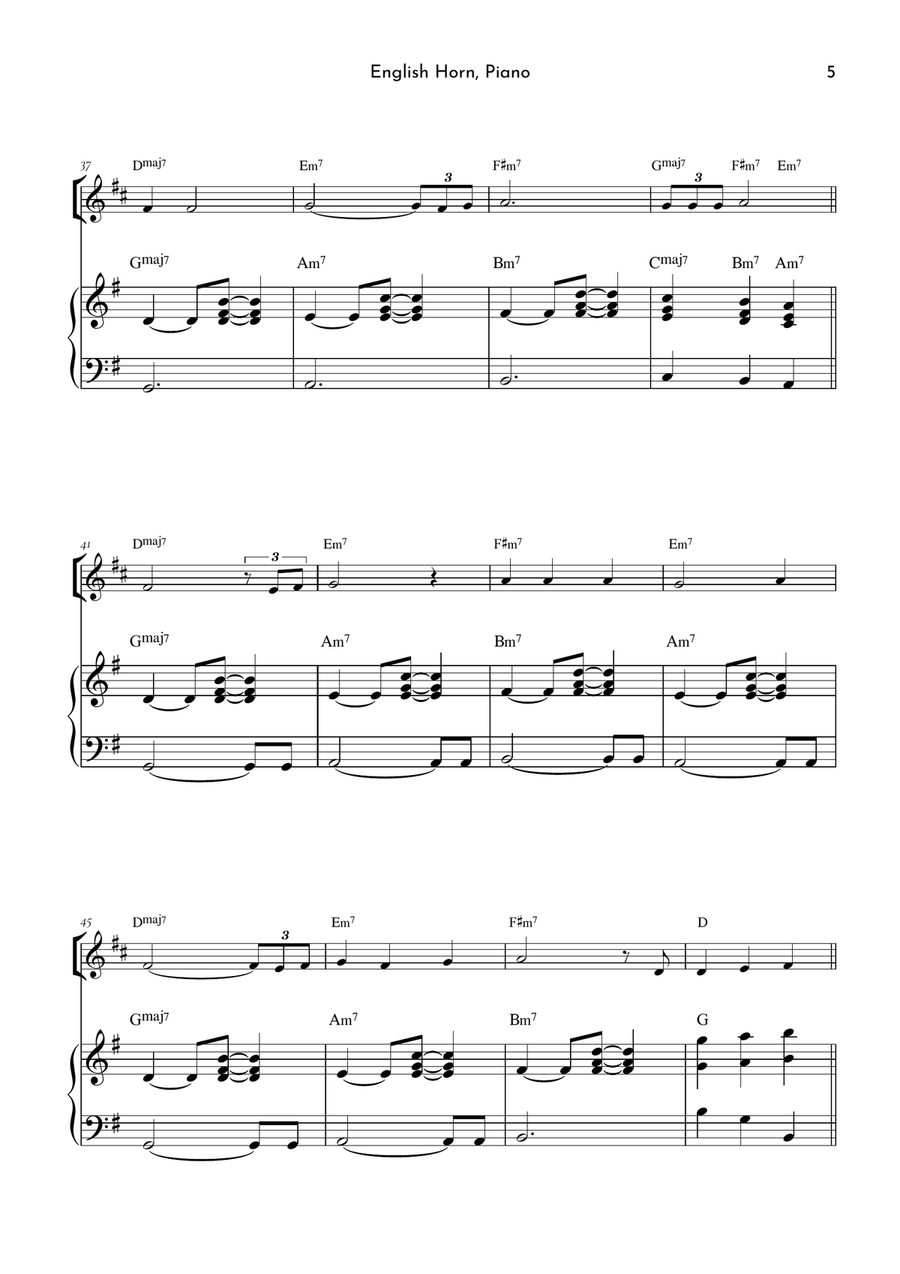 If I Ain't Got You If I Ain't Got You English Horn scores gallery preview page 5