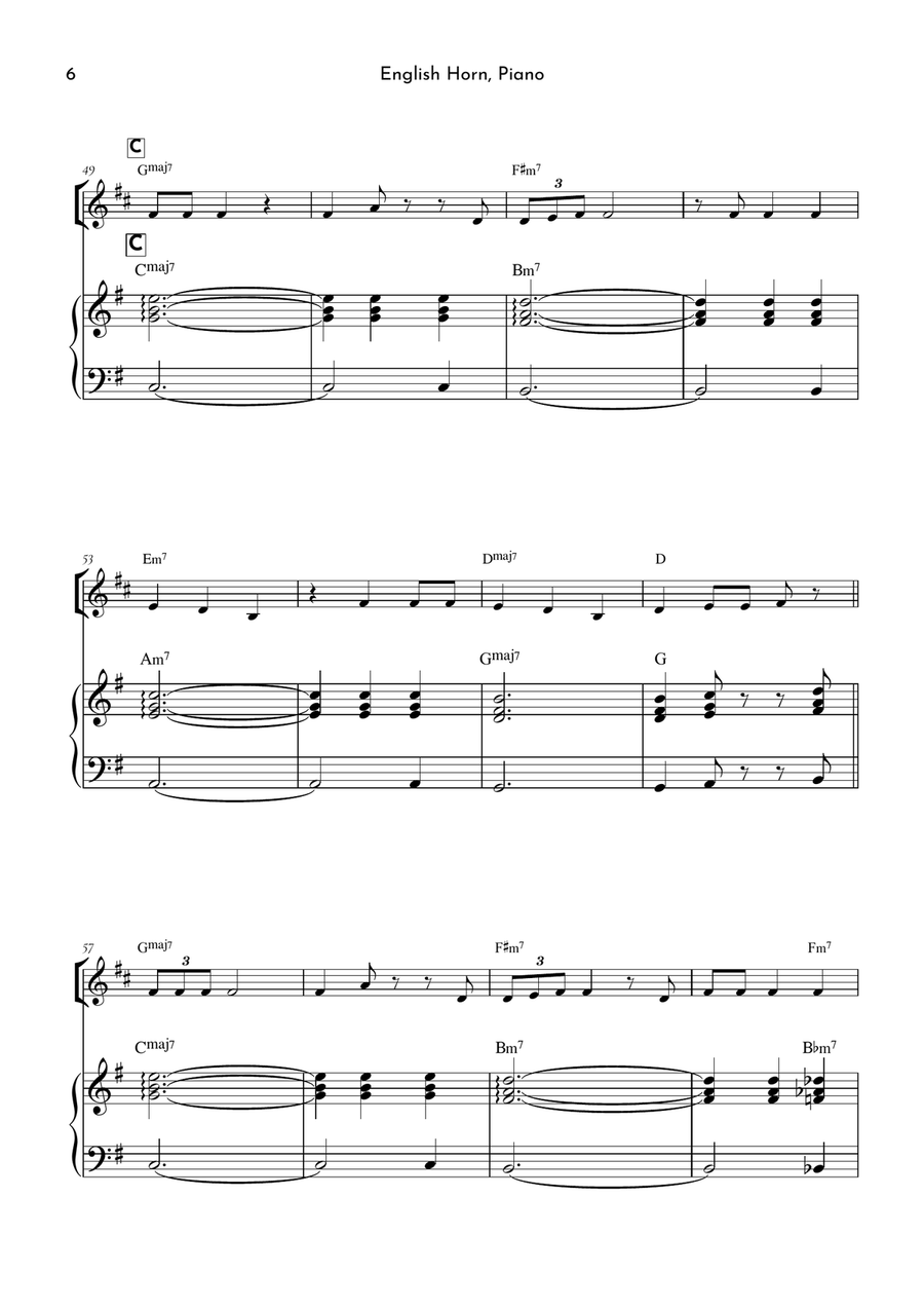 If I Ain't Got You If I Ain't Got You English Horn scores gallery preview page 6