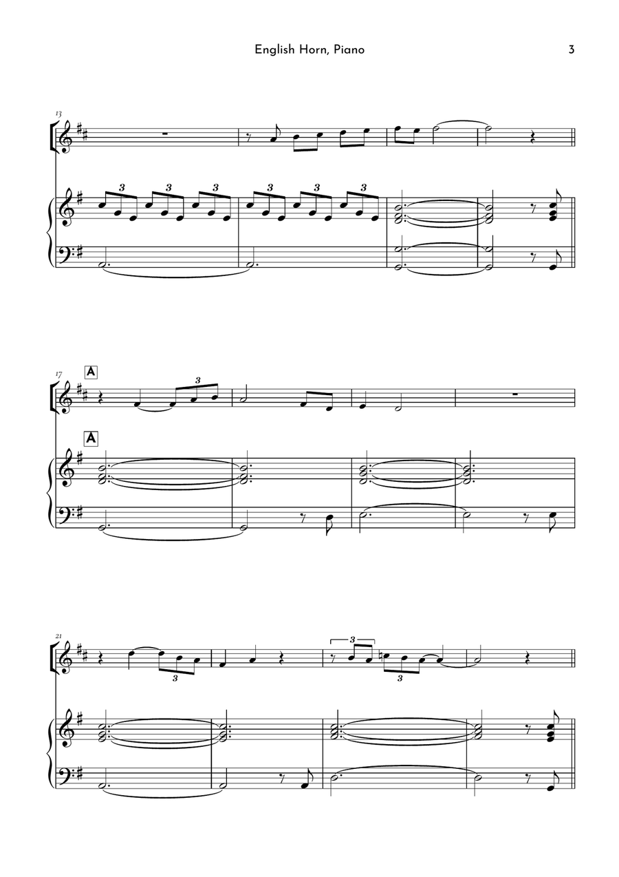If I Ain't Got You If I Ain't Got You English Horn scores gallery preview page 3
