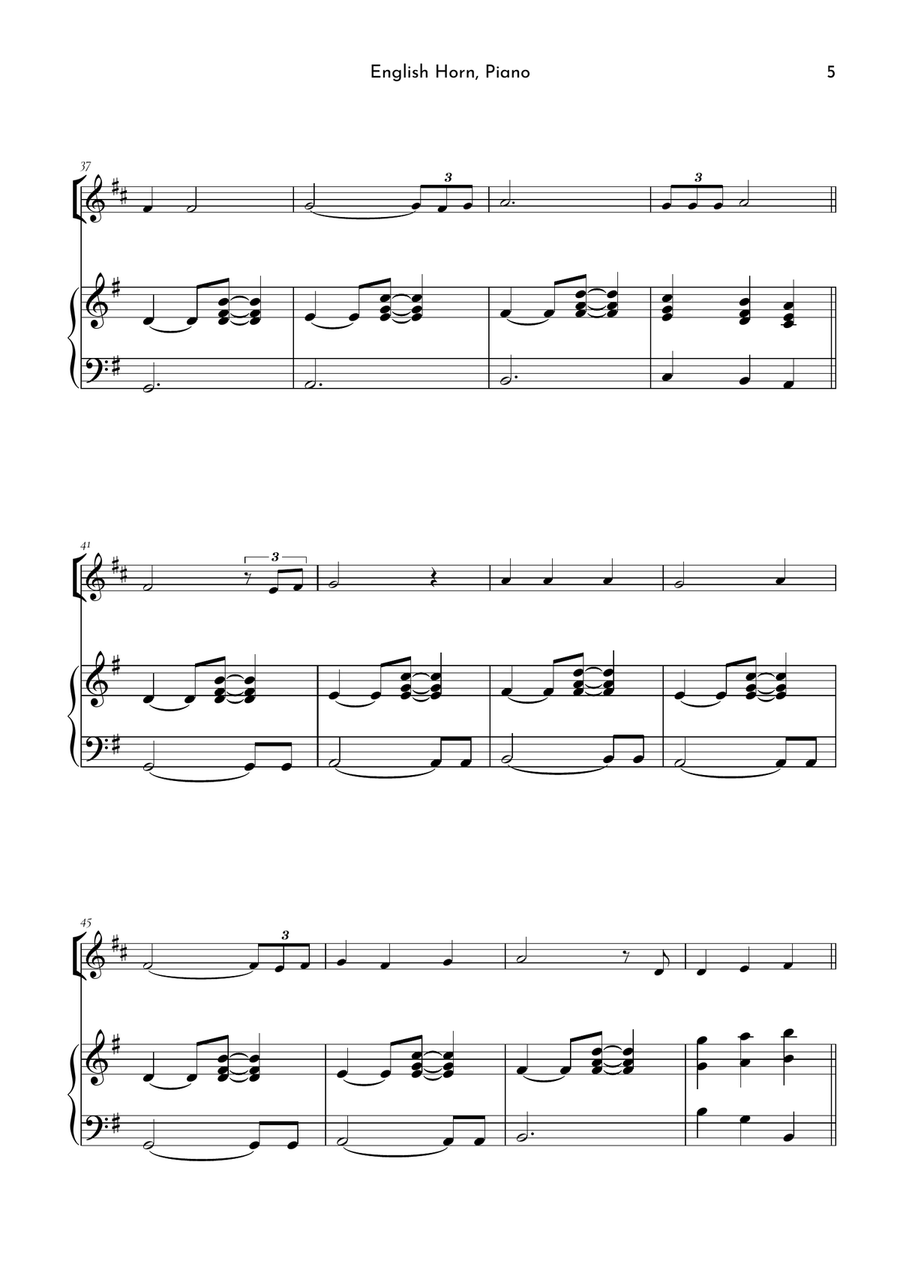 If I Ain't Got You If I Ain't Got You English Horn scores gallery preview page 5