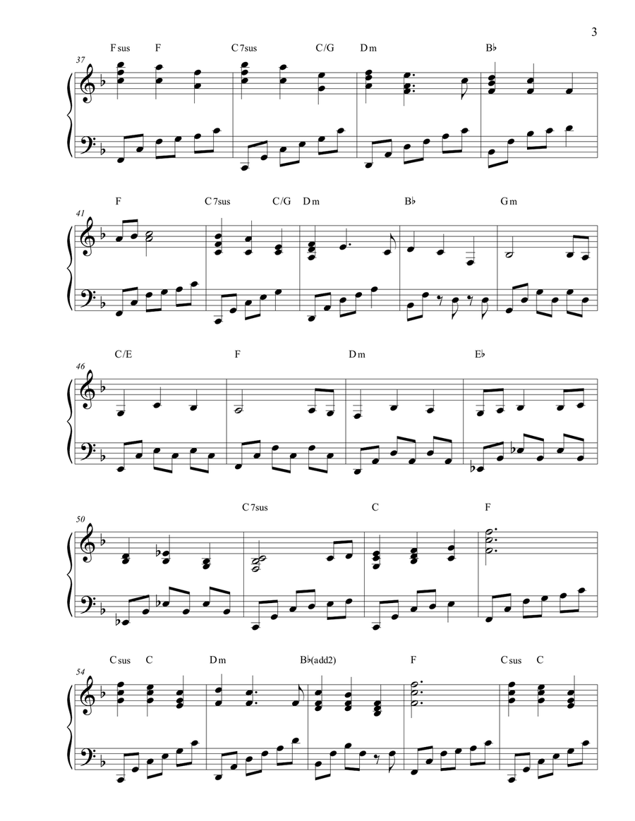 Prelude to Bliss Prelude to Bliss Piano Solo scores gallery preview page 3