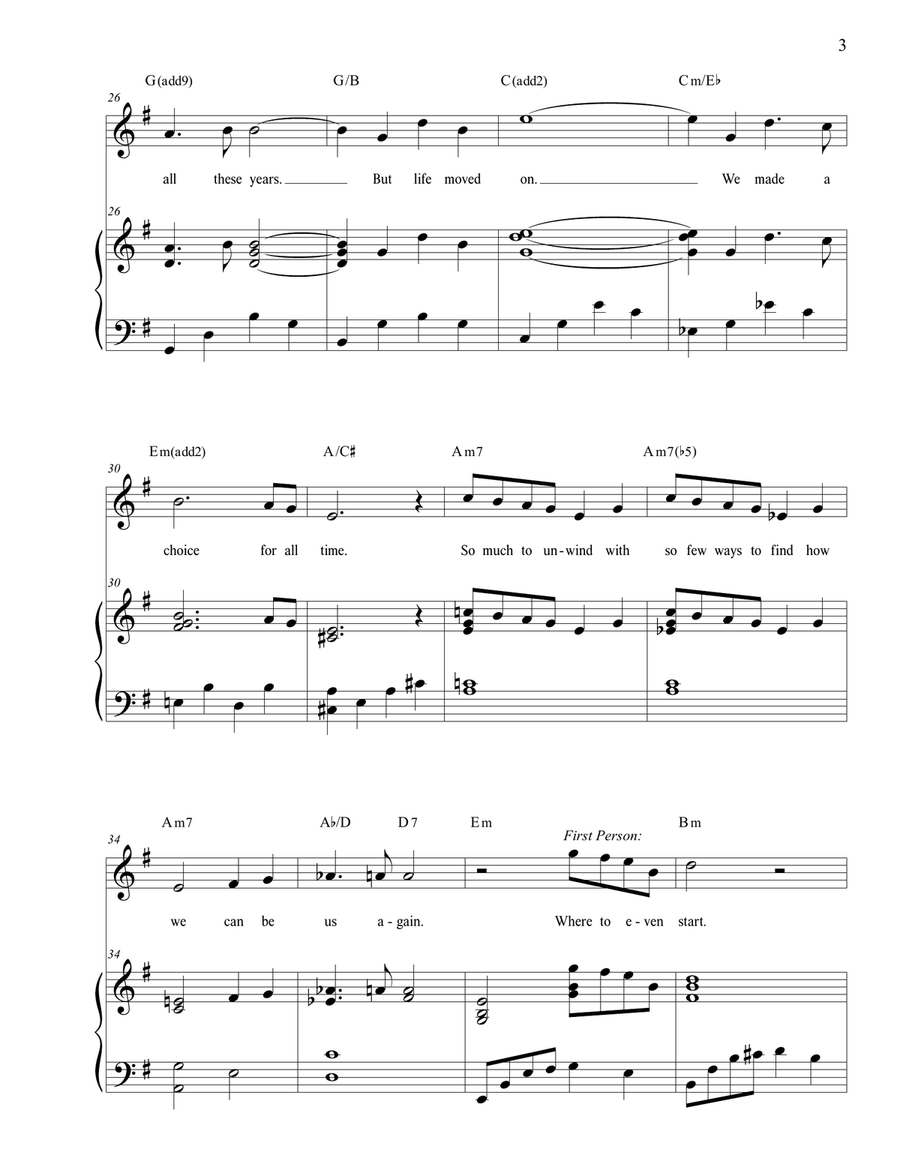 This Time This Time Piano, Vocal scores gallery preview page 3