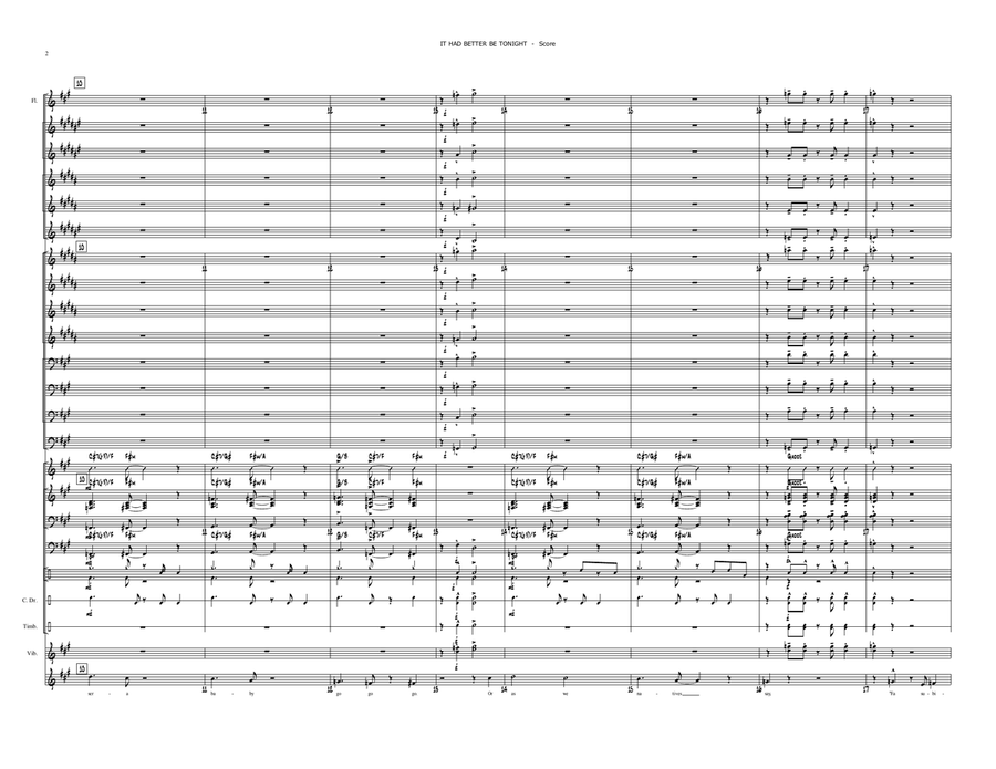 It Had Better Be Tonight It Had Better Be Tonight Jazz Ensemble scores gallery preview page 2