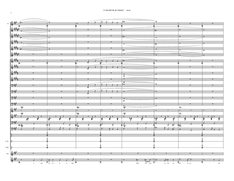 It Had Better Be Tonight It Had Better Be Tonight Jazz Ensemble scores gallery preview page 4