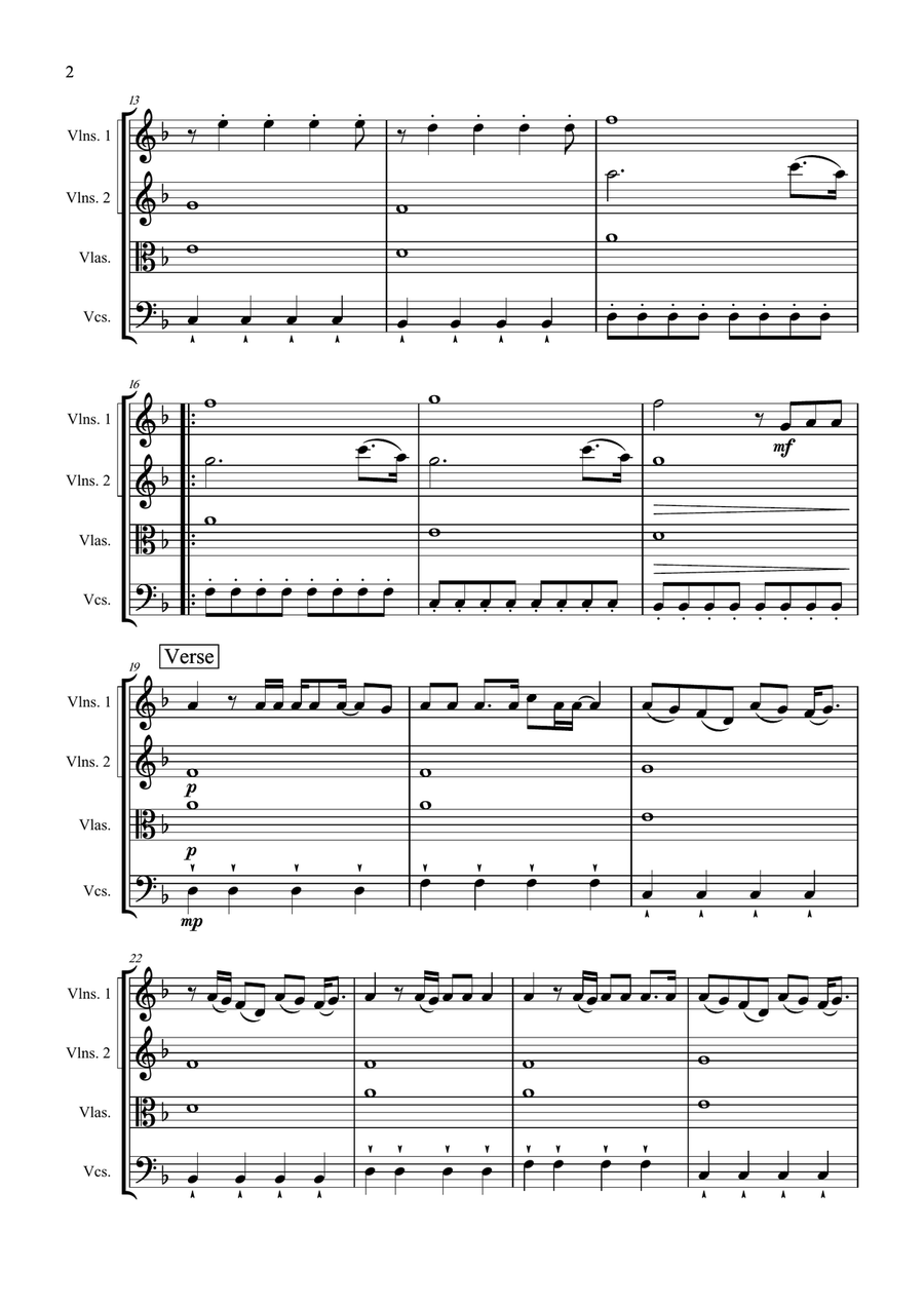 Counting Stars Counting Stars Chamber Music scores gallery preview page 2