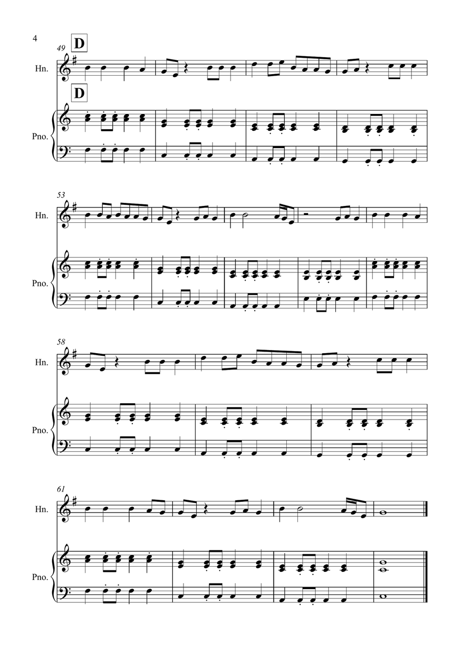 High Hopes High Hopes Piano scores gallery preview page 4