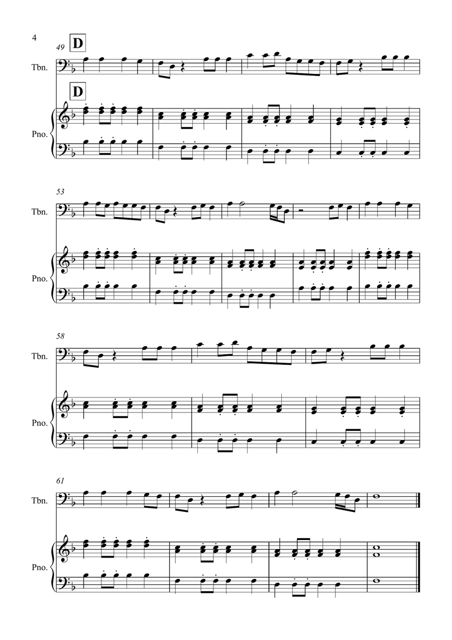 High Hopes High Hopes Piano scores gallery preview page 4