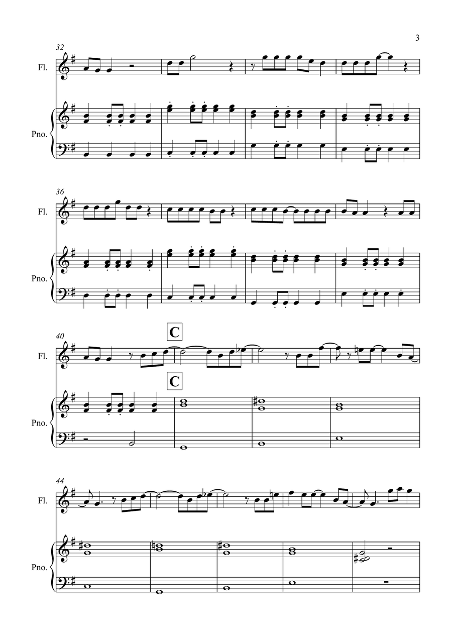High Hopes High Hopes Flute Solo scores gallery preview page 3