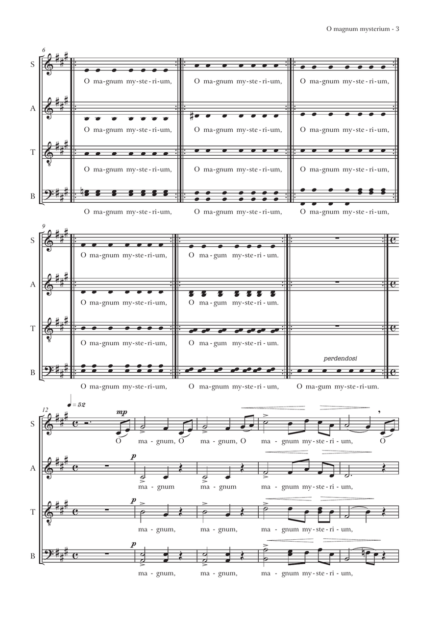 O MAGNUM MYSTERIUM Divisi scores gallery preview page 3
