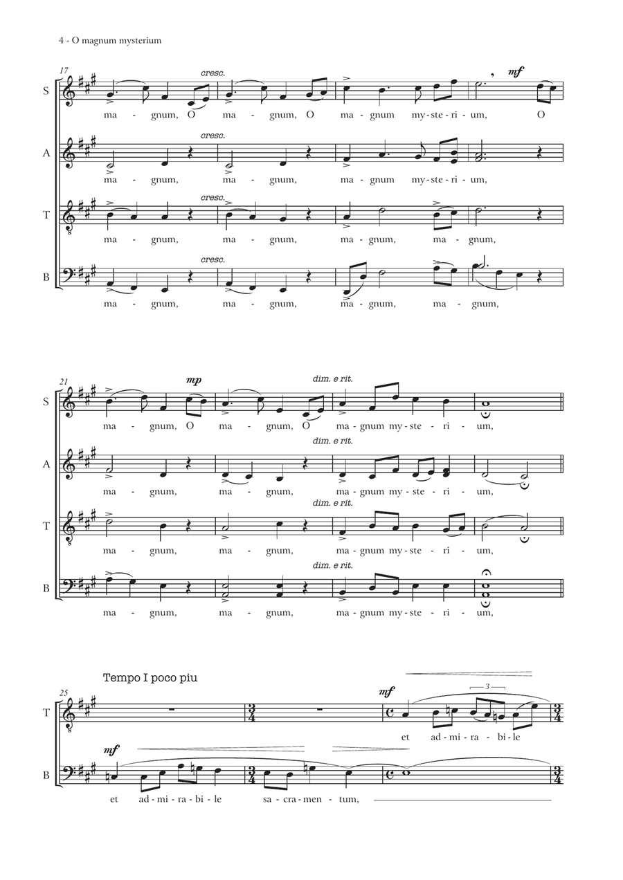 O MAGNUM MYSTERIUM Divisi scores gallery preview page 4