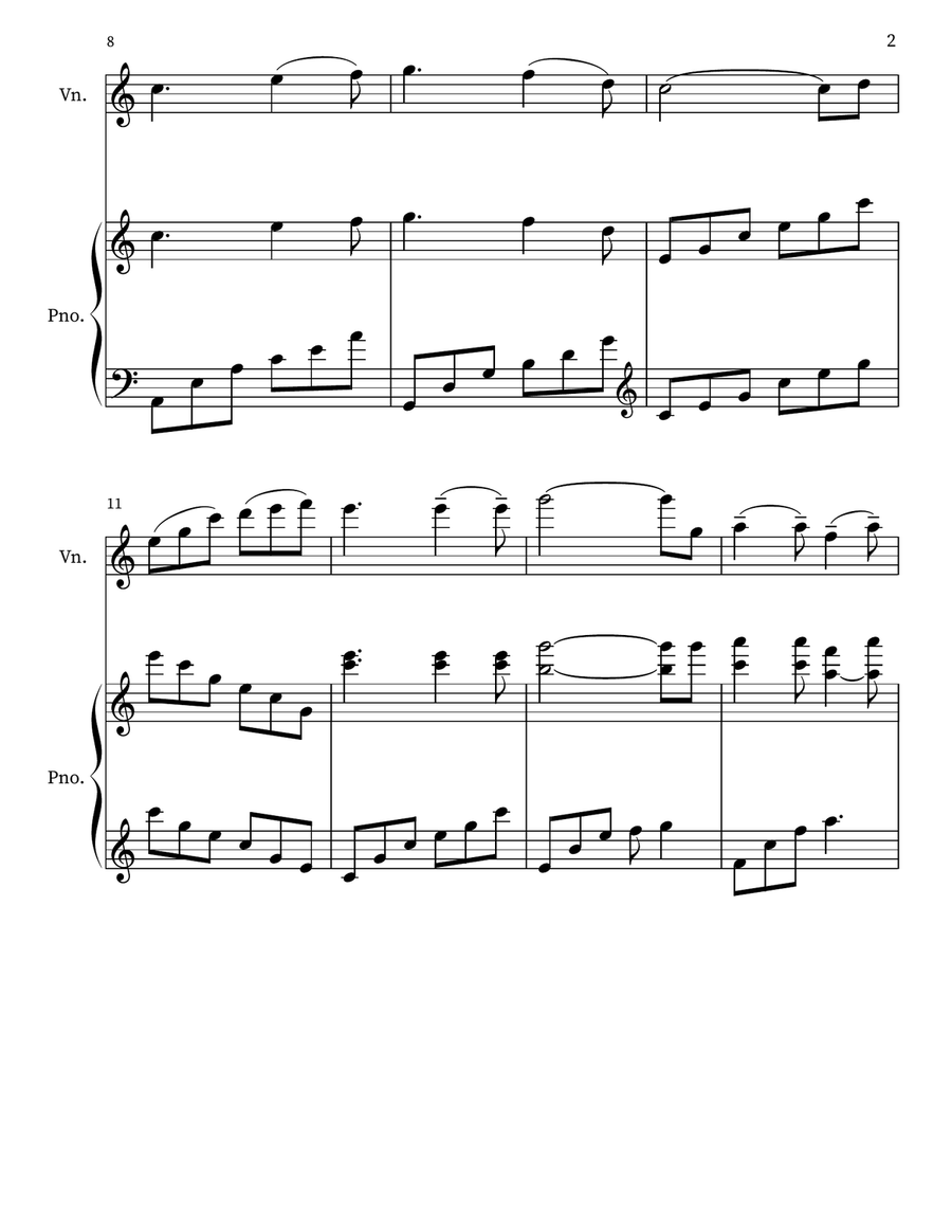 O Holy Night O Holy Night Violin Solo scores gallery preview page 2