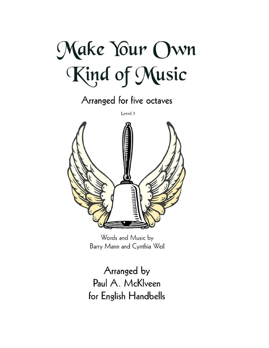 Make Your Own Kind Of Music Handbell Choir scores gallery preview page 1