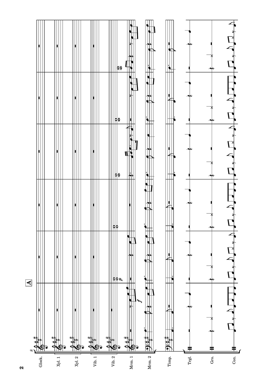 Stand By Me Stand By Me Percussion Ensemble scores gallery preview page 2