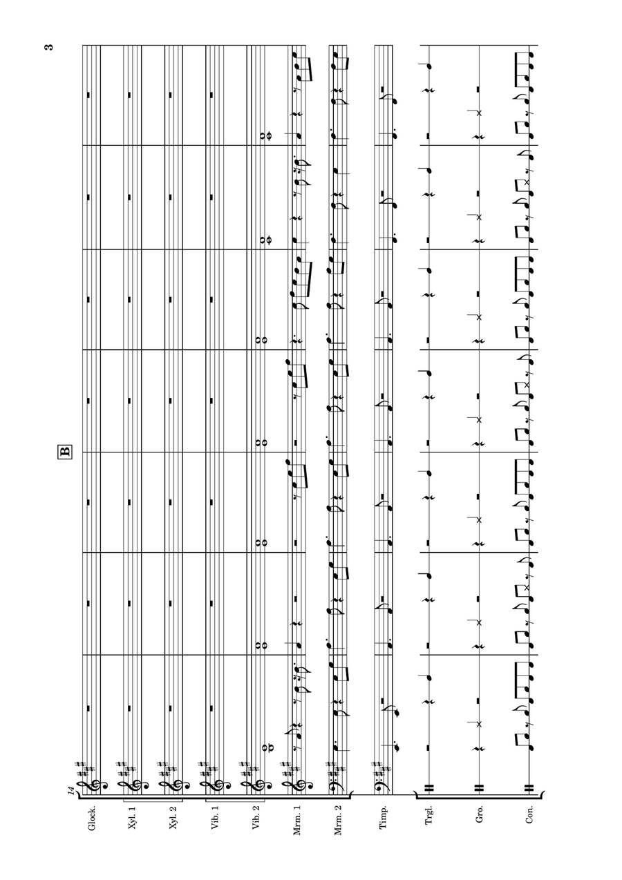 Stand By Me Stand By Me Percussion Ensemble scores gallery preview page 3