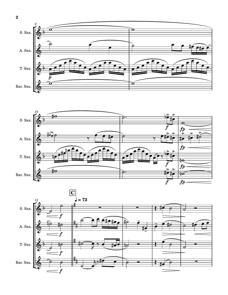 Infinite Discovery Woodwind Quintet scores gallery preview page 2