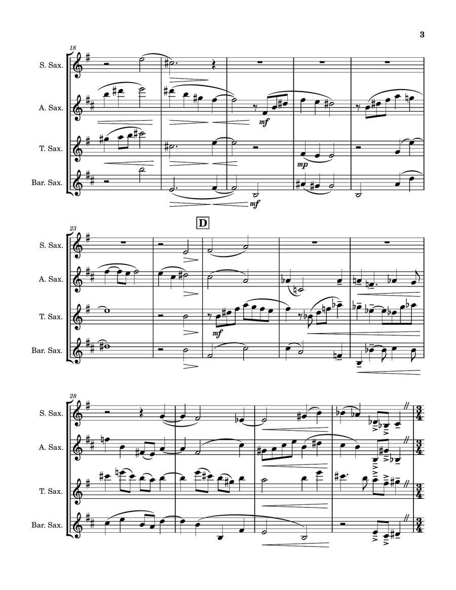 Infinite Discovery Woodwind Quintet scores gallery preview page 3