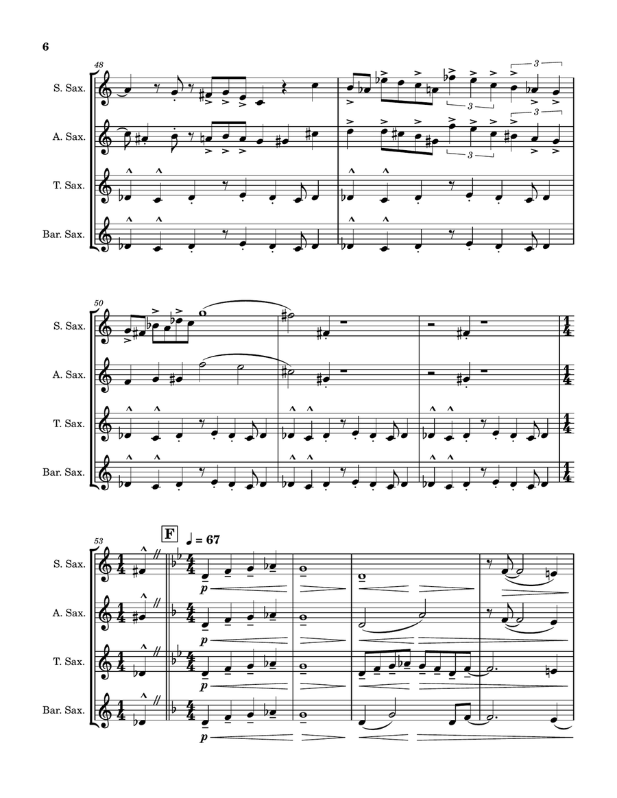 Infinite Discovery Woodwind Quintet scores gallery preview page 6