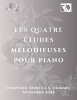 Les quatre études mélodieuses pour piano