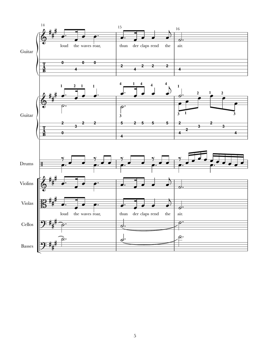 The Skye Boat Song Piano scores gallery preview page 5