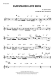 Our Spanish Love Song