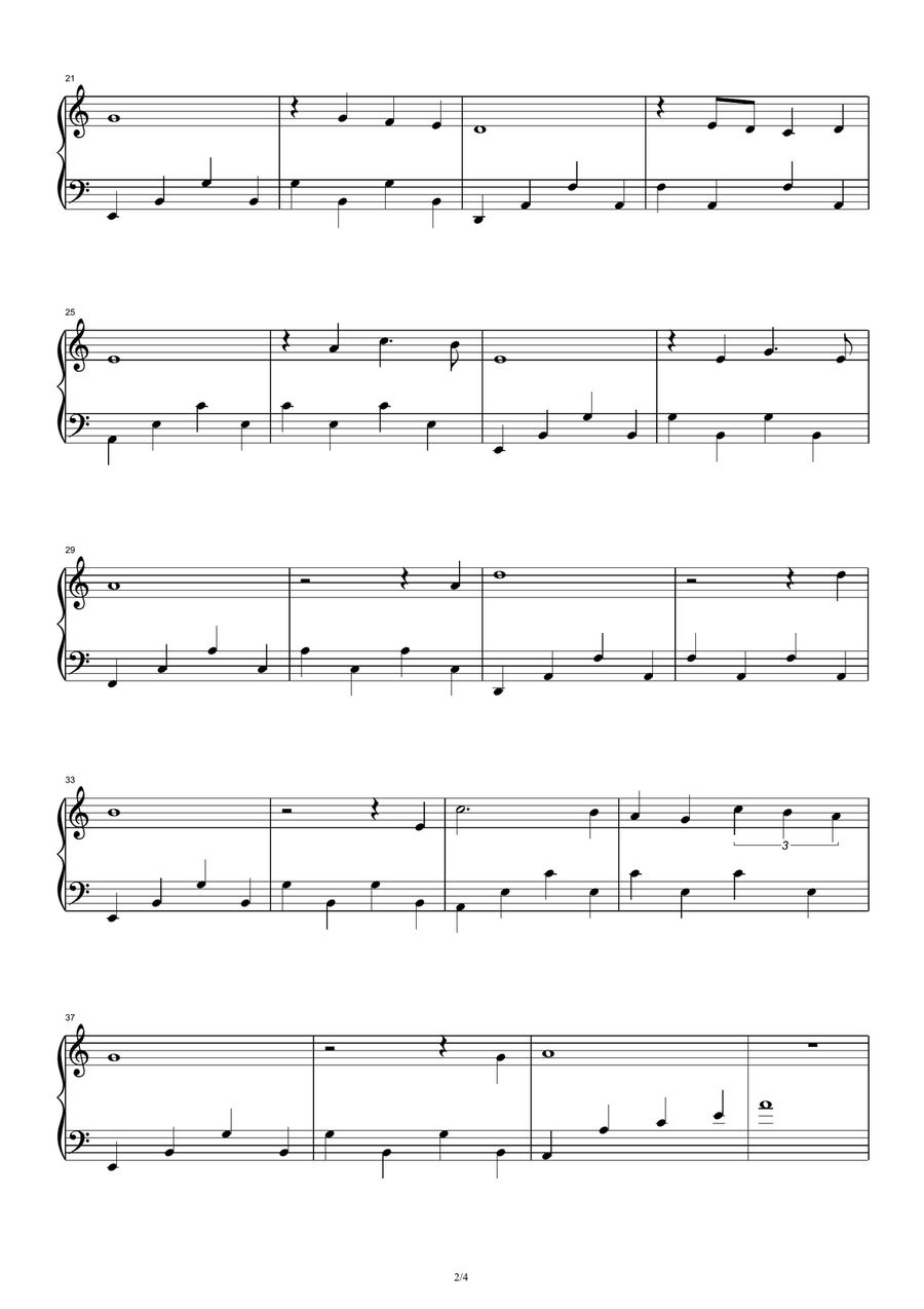 Romeo and Juliet - Sergey Prokofiev Piano Solo scores gallery preview page 2