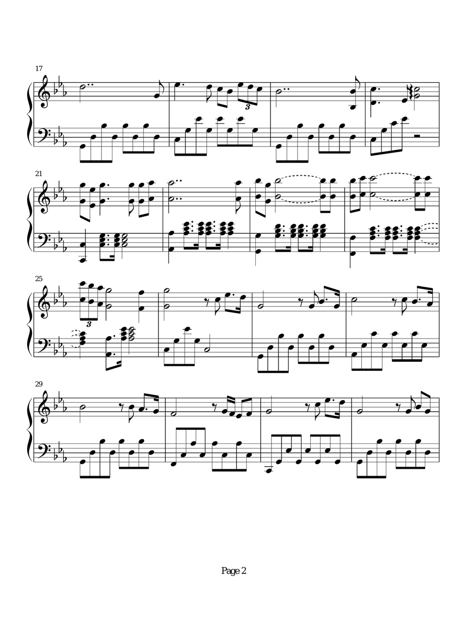 Romeo and Juliet - Sergey Prokofiev Piano Solo scores gallery preview page 2