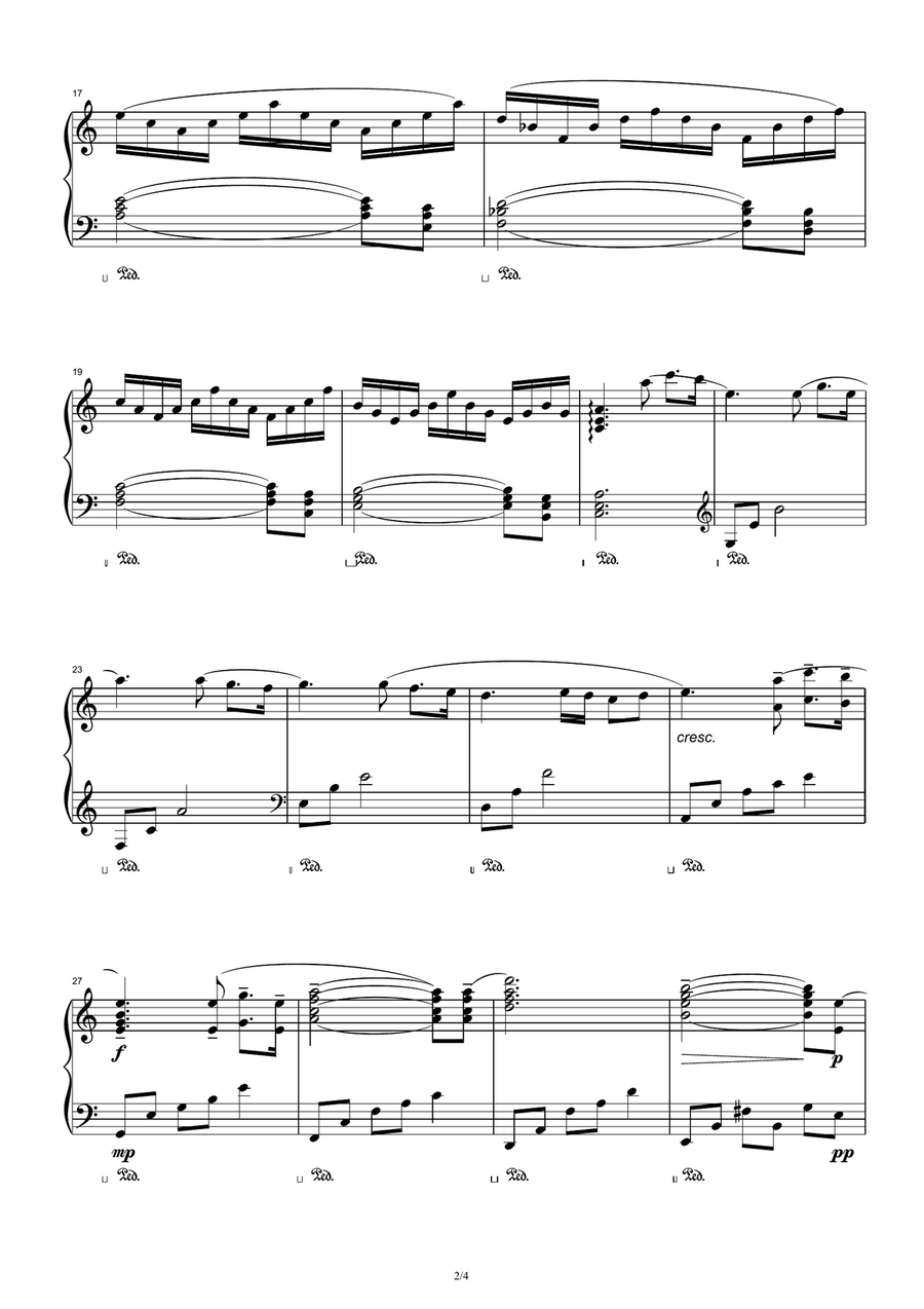 Romeo and Juliet - Sergey Prokofiev Piano Solo scores gallery preview page 2