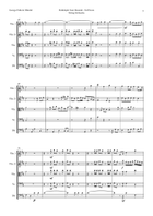 Hallelujah by Friedrich Händel for String Orchestra Chamber Music scores gallery preview page 5