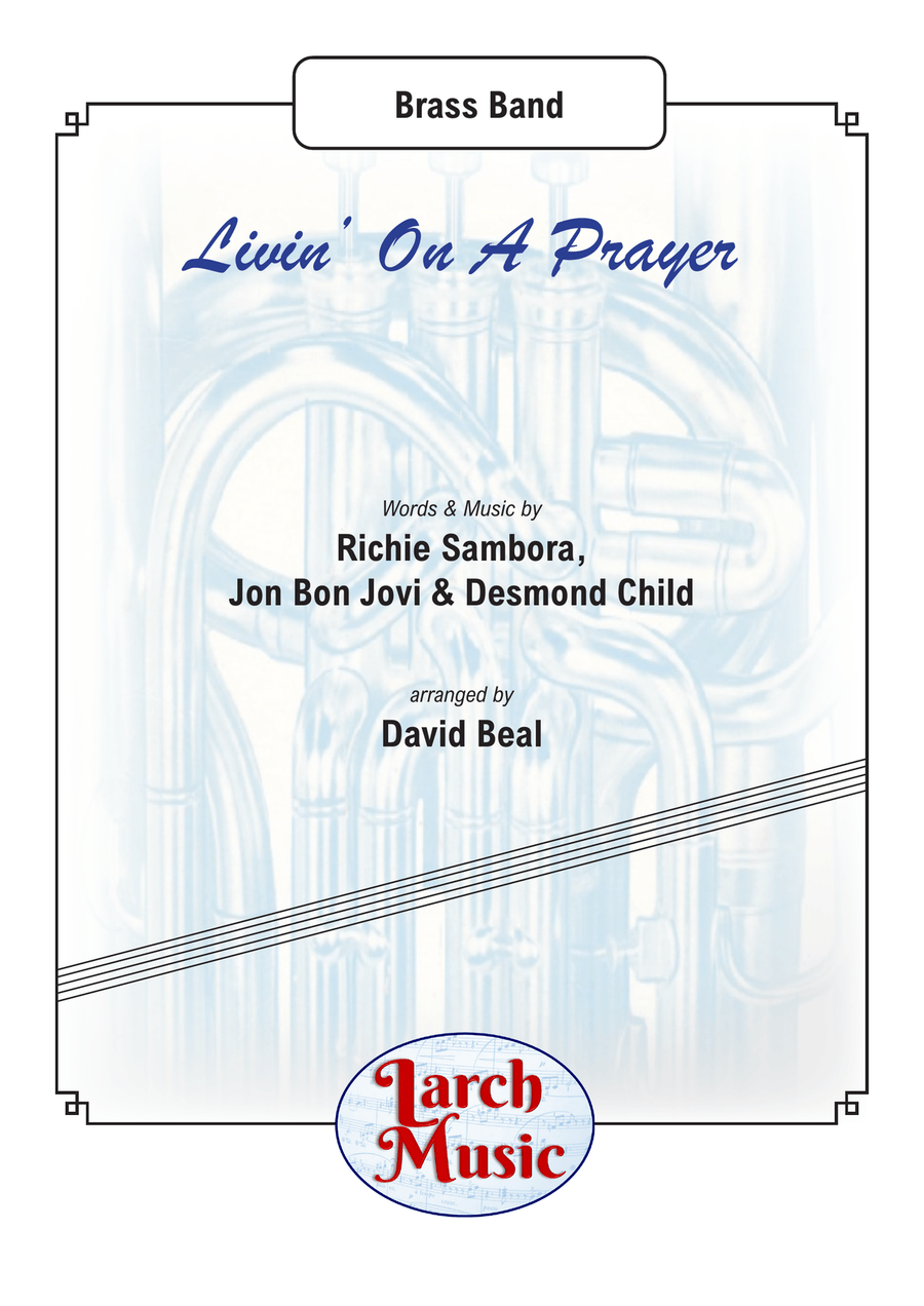 Livin' On A Prayer Brass Band scores gallery preview page 1