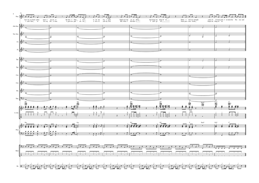 You Can't Hurry Love You Can't Hurry Love Jazz Ensemble scores gallery preview page 4
