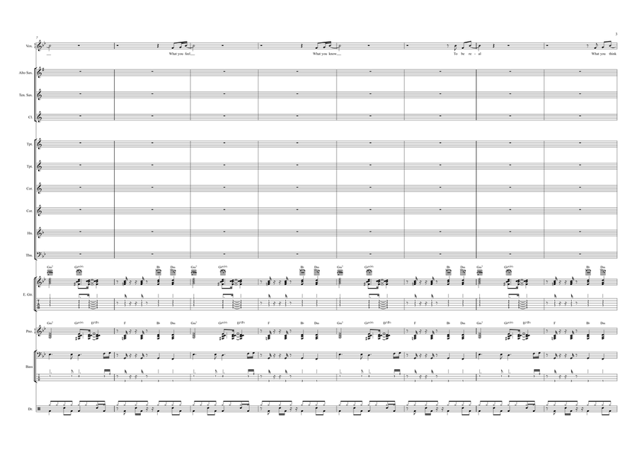 Got To Be Real Got To Be Real Jazz Ensemble scores gallery preview page 3