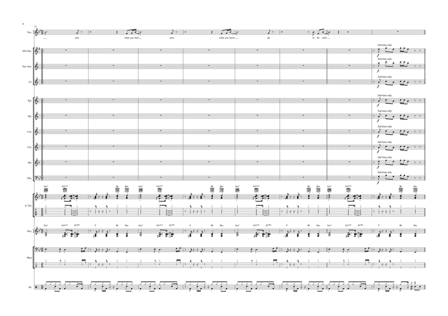 Got To Be Real Got To Be Real Jazz Ensemble scores gallery preview page 4