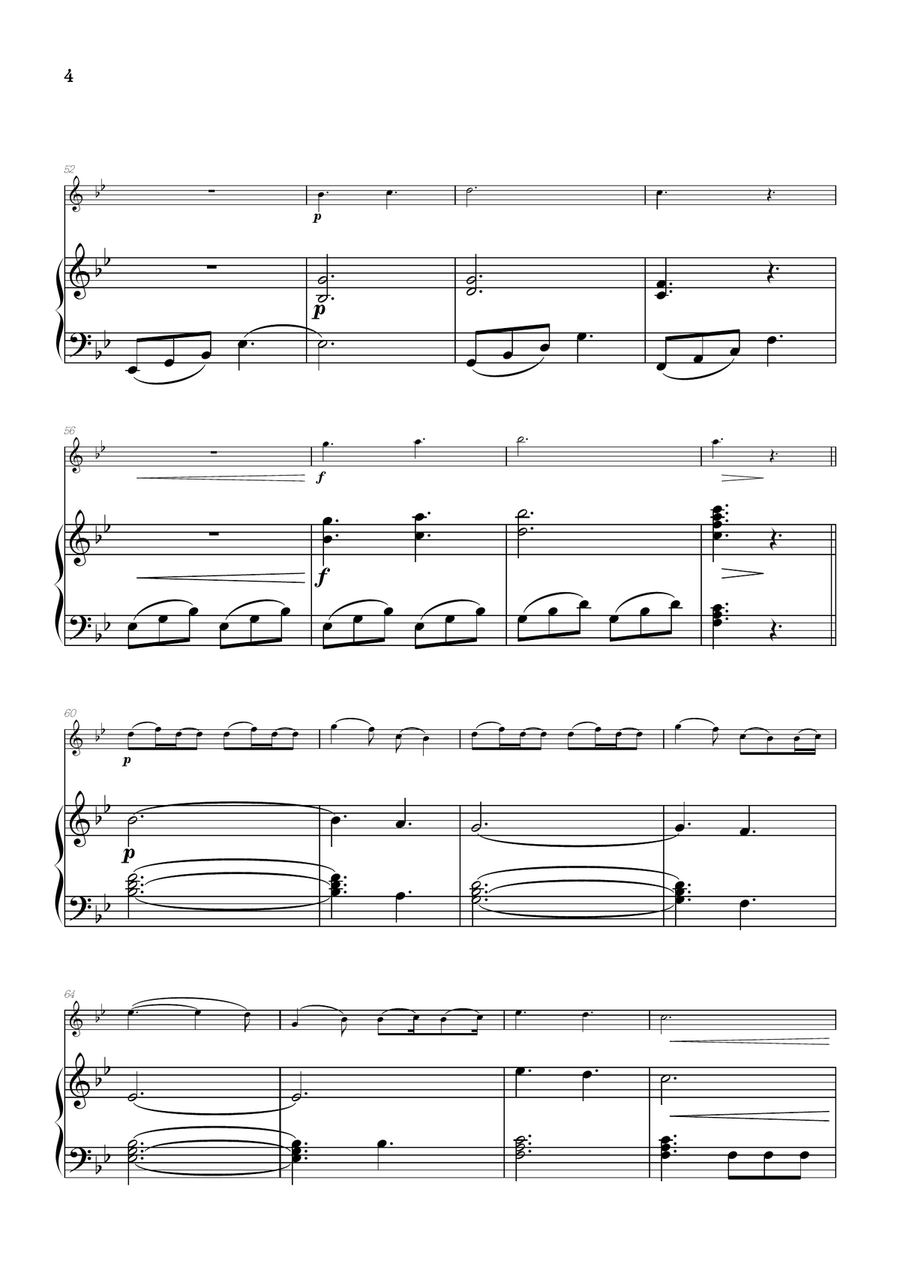 A Thousand Years Piano scores gallery preview page 4