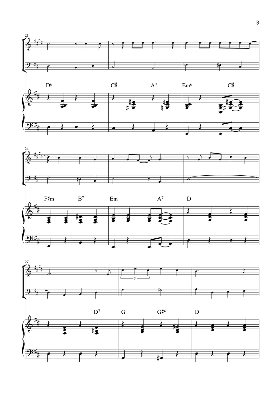 You've Got A Friend In Me Woodwind Duet scores gallery preview page 3