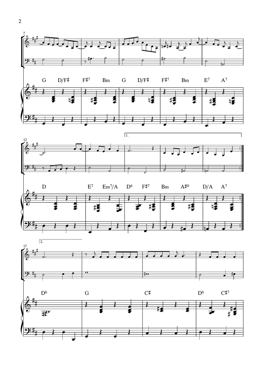You've Got A Friend In Me Horn scores gallery preview page 2