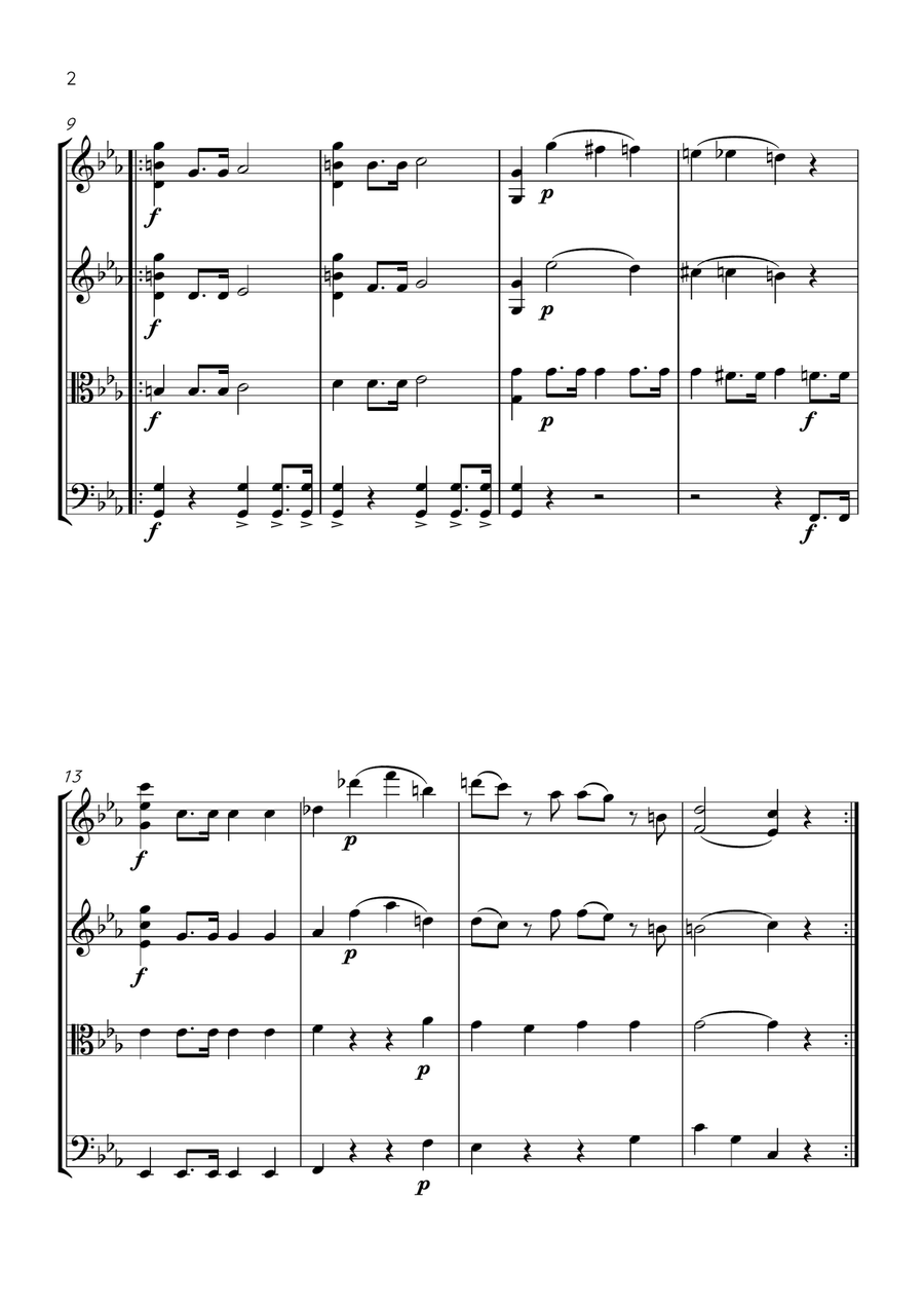 Kleiner Trauermarsch in c KV453a; 