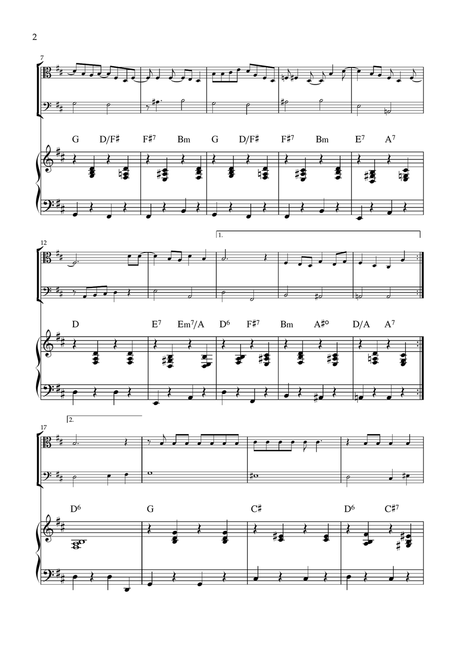 You've Got A Friend In Me String Duet scores gallery preview page 2