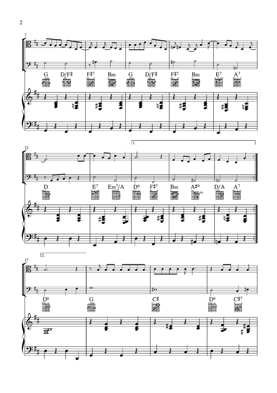 You've Got A Friend In Me String Duet scores gallery preview page 2