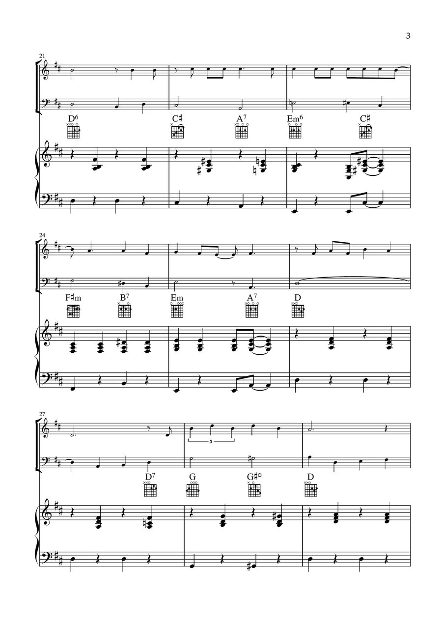 You've Got A Friend In Me Piano Trio scores gallery preview page 3