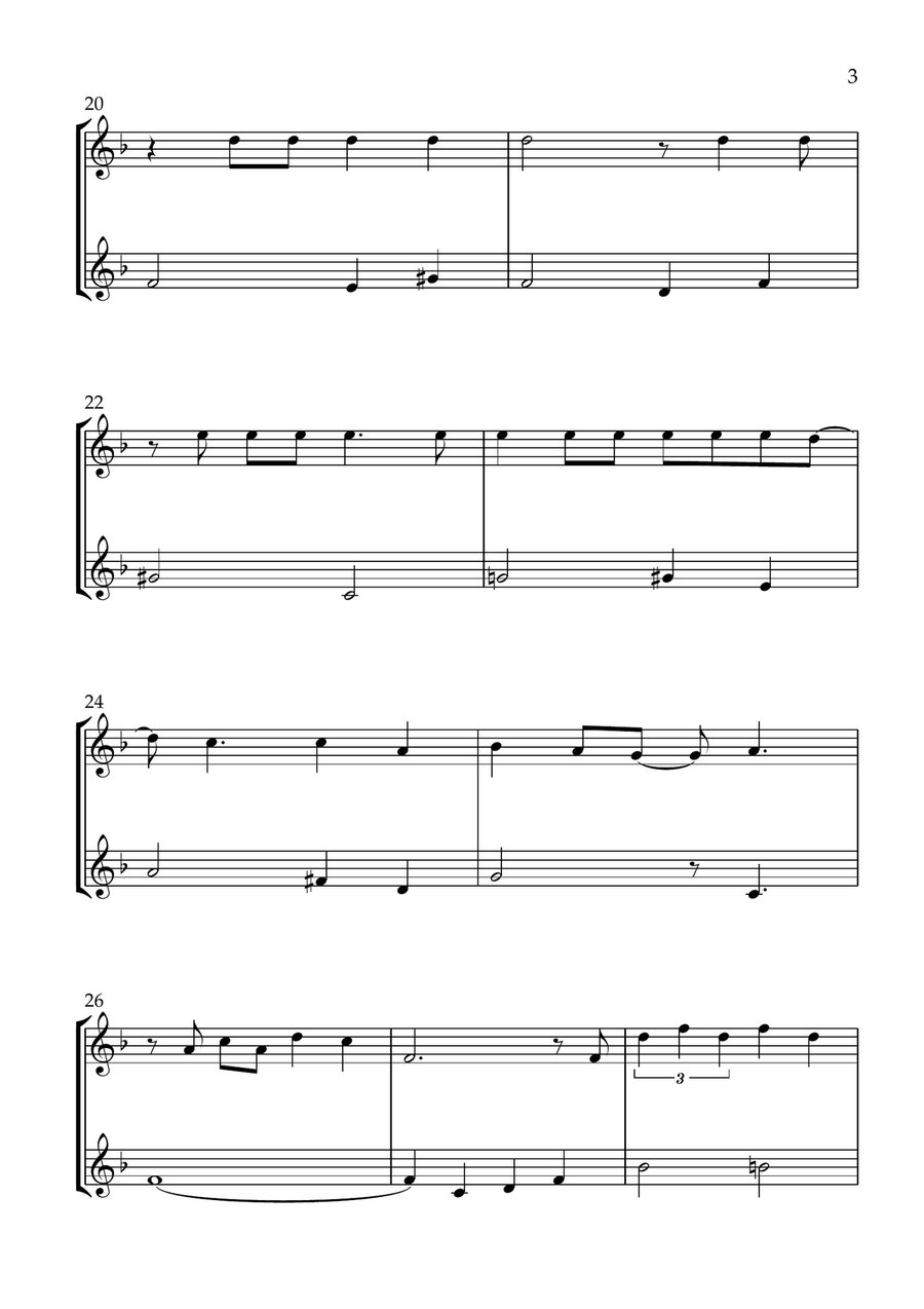 You've Got A Friend In Me Brass Duet scores gallery preview page 3